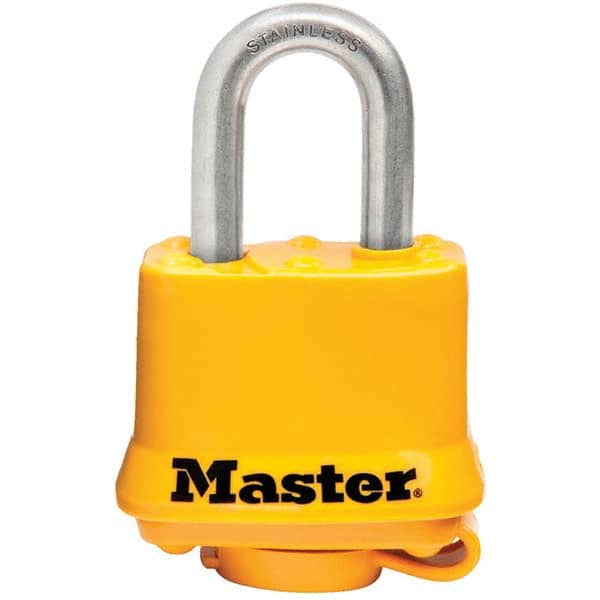 Master Lock - Padlocks Keyed: Alike Shackle Clearance: 3/4 (Inch) - Exact Tooling