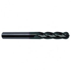 5/8" Dia. - 6 OAL - 30 Helix Super-A CBD Ball Nose EM - 4 FL - Exact Tooling