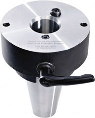 HAIMER - 20 Taper, On-Center/Rotating, Spindle Adapter - 20mm Projection, Use with ISO50 Spindle - Exact Tooling