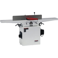 Jet - 5,500 RPM, 8" Cutting Width, 1/2" Cutting Depth, Jointer - 4-3/4" Fence Height, 38-1/2" Fence Length, 2 hp - Exact Tooling