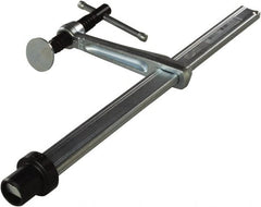 Bessey - 4" Throat Depth, 8" Max Capacity, Standard Sliding Arm Clamp - 650 Lb Clamping Pressure, 5/8" Spindle Diam - Exact Tooling