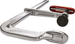 Bessey - 4-3/4" Throat Depth, 24" Max Capacity, Standard Sliding Arm Clamp - 1,980 Lb Clamping Pressure, 45/64" Spindle Diam - Exact Tooling