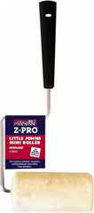 Premier Paint Roller - 10" Long, 1/4" Nap, Wall Paint Roller Set - 5" Wide, Steel Frame, Includes Roller Cover & Frame - Exact Tooling