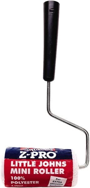 Premier Paint Roller - 10" Long, 1/4" Nap, Wall Paint Roller Set - 5" Wide, Steel Frame, Includes Roller Cover & Frame - Exact Tooling