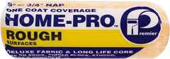 Premier Paint Roller - 1/2" Nap, 9" Wide Paint Roller Cover - Semi-Rough Texture, Woven & Polyester - Exact Tooling