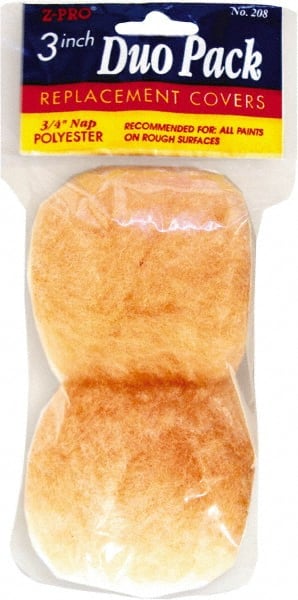 Premier Paint Roller - 3/4" Nap, 3" Wide Paint Roller Cover - Smooth Texture, Polyester - Exact Tooling