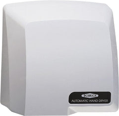 Bobrick - 1725 Watt Gray Finish Electric Hand Dryer - 115 Volts, 13 Amps, 9-5/8" Wide x 11.13" High x 5-7/16" Deep - Exact Tooling