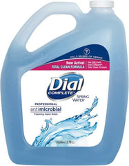 Dial - 1 Gal Bottle Foam Soap - Blue, Spring Water Scent - Exact Tooling