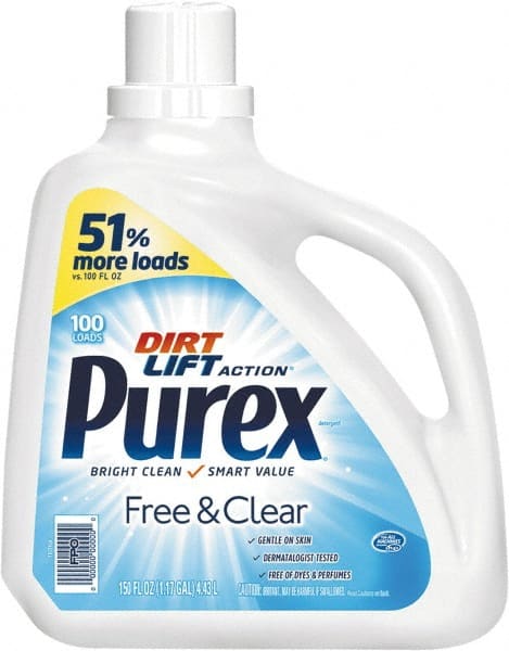 Purex - 150 oz Liquid Laundry Detergent - Unscented - Exact Tooling