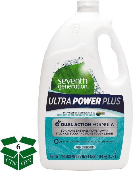 Seventh Generation - 65 oz Bottle Automatic Dishwashing Gel - Fresh Citrus Scented - Exact Tooling
