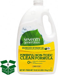 Seventh Generation - 70 oz Bottle Automatic Dishwashing Gel - Lemon Scented - Exact Tooling