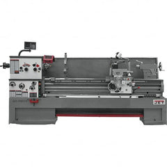 Jet - 18" Swing, 80" Between Centers, 230/460 Volt, Triple Phase Toolroom Lathe - 7MT Taper, 7-1/2 hp, 25 to 1,800 RPM, 3-1/8" Bore Diam, 44" Deep x 66" High x 136" Long - Exact Tooling