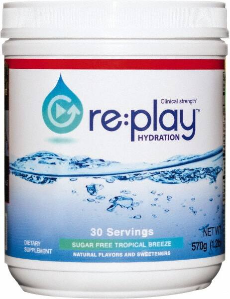 Hydration Health - 15.36 oz Container Sugar Free Tropical Breeze Activity Drink - Powdered, Yields 480 oz - Exact Tooling