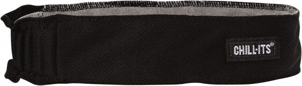 Ergodyne - Size Universal, Cooling Slip-On Headband - Black Solid Pattern, Polyester - Exact Tooling