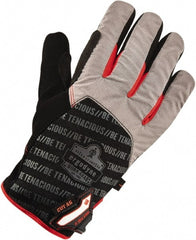 Ergodyne - Size S (7), ANSI Cut Lvl A6, Synthetic Armortex Cut Resistant Gloves - Hook & Loop Cuff, Black, Paired - Exact Tooling