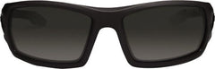 Ergodyne - Smoke Lenses, Framed Safety Glasses - Anti-Fog, Matte Black Frame, Size Universal, Wrap Around - Exact Tooling