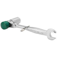 Wright Tool & Forge - Ratchets; Tool Type: Scaffold Ratchet ; Drive Size (Inch): 1/2 ; Head Shape: Pear ; Head Features: Reversible ; Finish/Coating: Full Polish Chrome ; Overall Length (Inch): 10-1/2 - Exact Tooling