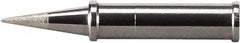 Milwaukee Tool - 0.02" Point, Soldering Iron Conical Tip - Series All, Use with Soldering Iron - Exact Tooling