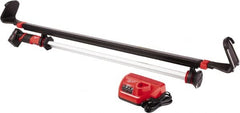 Milwaukee Tool - 12 Volt, 12 Watt, Cordless, LED Portable Horizontal Mount Work Light - 1,350 Lumens - Exact Tooling