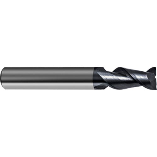 ‎1/8 Dia. × 1-1/2 OAL 2 Flute 45 Helix Super-A Carbide End Mill - Exact Tooling