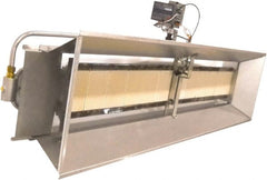 Heatstar - 82-1/2" Long x 21-1/2" Wide x 11" High, 24 AC Volt, Infrared Suspended Heater - Exact Tooling