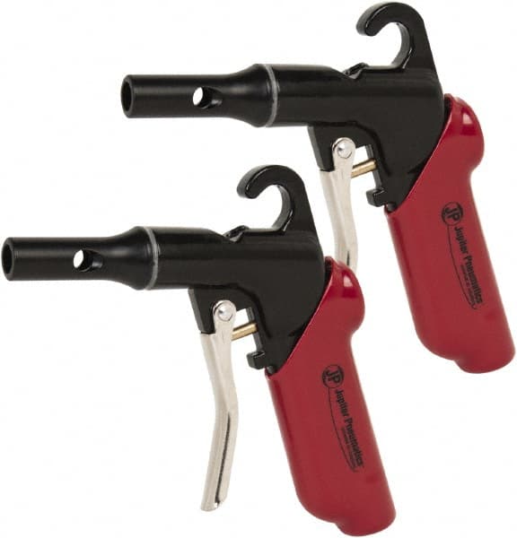 PRO-SOURCE - 120 Max psi High Power Venturi Nozzle Heavy Duty High Force Blow Gun - 1/4 NPT Inlet, Aluminum - Exact Tooling