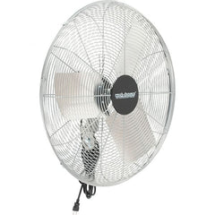 PRO-SOURCE - 24" Blade, 1/4 hp, 5,000 & 6,800 CFM, Oscillating Industrial Circulation Fan - Fan Head Only, 115 Volts, 2 Speed - Exact Tooling