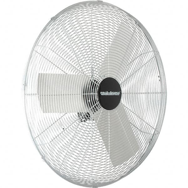 PRO-SOURCE - 30" Blade, 1/4 hp, 7,900 & 6,000 CFM, Industrial Circulation Fan - Fan Head Only, 115 Volts, 2 Speed - Exact Tooling