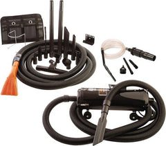 MetroVac - Canister Vacuum Cleaner - 120 Volts, 4 hp, 11.25 Amps, 11 Lb, Accessories Included - Exact Tooling