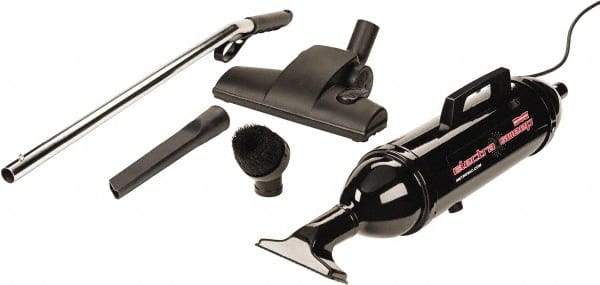 MetroVac - Electric Sweeper - 120 Volts, 0.75 hp, 4 Amps, 5.5 Lb, Accessories Included - Exact Tooling
