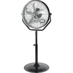PRO-SOURCE - 24" Blade 1/3 hp Oscillating Industrial Circulation Fan - Exact Tooling