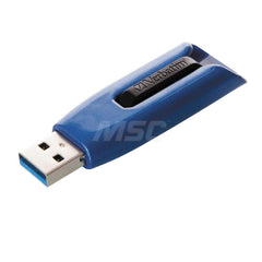 Verbatim - Office Machine Supplies & Accessories; Office Machine/Equipment Accessory Type: Flash Drive ; For Use With: Windows XP Vista & 7 & Higher; Mac OS X 10.1 & Higher; Linux kernel 2.6 & Higher ; Color: Blue - Exact Tooling