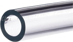 Value Collection - 3/8" ID x 1/2" OD, 1/16" Wall Thickness, 50' Long, PVC Tube - Clear, 20 Max psi, 55A Hardness, -50 to 150°F - Exact Tooling