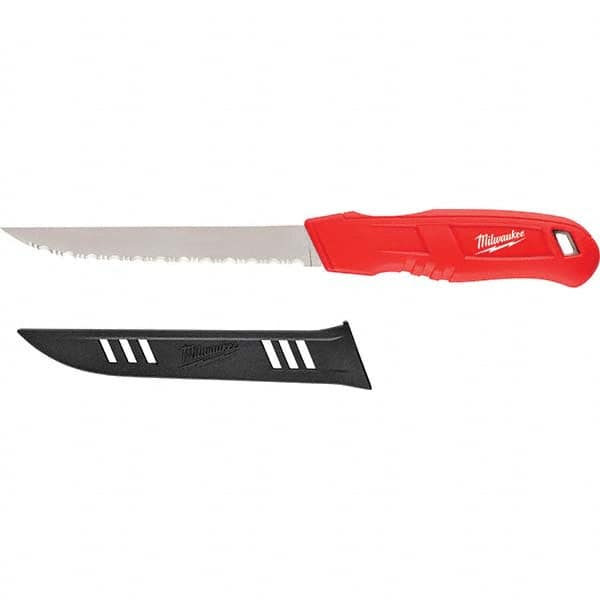 Milwaukee Tool - Fixed Blade Knives Trade Type: Serrated Knife Blade Length (Inch): 6 - Exact Tooling