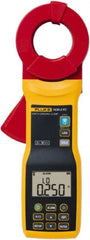Fluke - 1630-2 FC, CAT III, CAT IV, Digital Earth Ground Clamp Meter with 1.575" Clamp On Jaws - 1000 VAC, 39.99 AC Amps, Measures Leakage Current - Exact Tooling