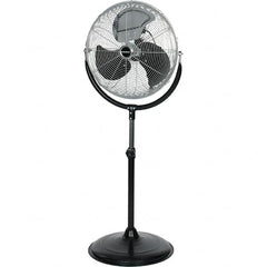 PRO-SOURCE - 20" Blade, 1/3 hp, 6,039 Max CFM, Standing Fan - 3 Speed - Exact Tooling