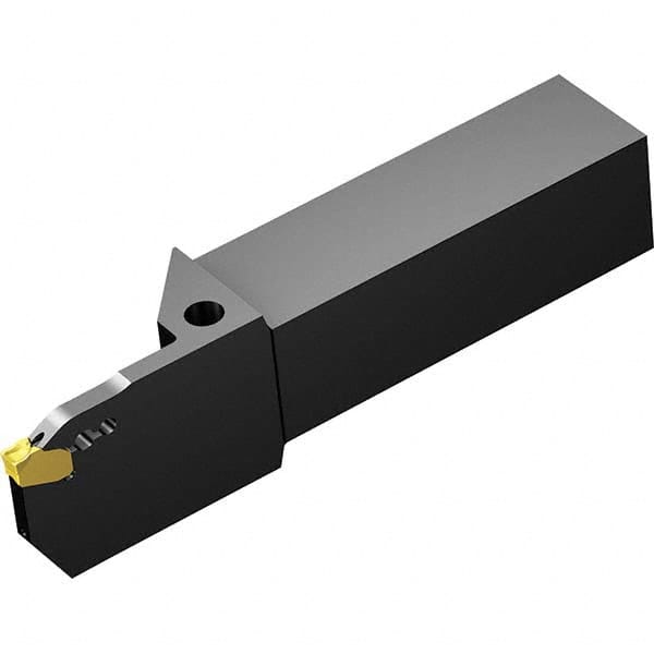 Sandvik Coromant - 16mm Max Depth, 0 to 1" Width, External Right Hand Nonface Grooving Toolholder - Exact Tooling