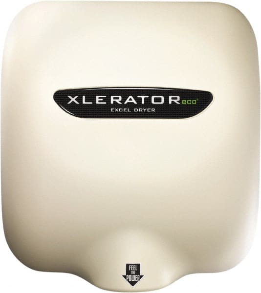 Excel Dryer - 500 Watt Custom Color Finish Electric Hand Dryer - 208/277 Volts, 2.2 Amps, 11-3/4" Wide x 12-11/16" High x 6-11/16" Deep - Exact Tooling