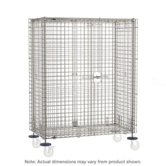 Metro - Security & Work/Utility Trucks; Type: Security Unit ; Load Capacity (Lb.): 0.000 ; Length (Inch): 65 ; Width (Inch): 33-1/2 ; Height (Inch): 62 ; Number of Shelves: 2 - Exact Tooling