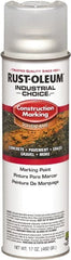 Rust-Oleum - 17 fl oz Clear Paint & Primer - 400' Coverage at 1" Wide, Solvent Base Formula, >500 gL VOC - Exact Tooling