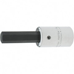 Proto - 1/2" Drive, 13mm Hex Bit Socket - 3-3/4" OAL - Exact Tooling