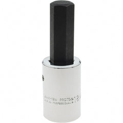 Proto - 1/2" Drive, 18mm Hex Bit Socket - 4" OAL - Exact Tooling