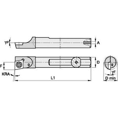 CCBI18740L CARBIDE SHANK BORING BAR - Exact Tooling