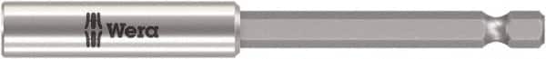 Wera - 1/4" Hex Bit Holder - 1/4" Drive, 100mm OAL - Exact Tooling