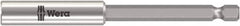 Wera - 1/4" Hex Bit Holder - 1/4" Drive, 100mm OAL - Exact Tooling