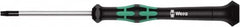 Wera - 9 Torx Driver - 60mm Blade Length, 157mm OAL, Ergonomic Handle - Exact Tooling