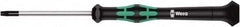 Wera - 8 Torx Driver - 60mm Blade Length, 157mm OAL, Ergonomic Handle - Exact Tooling
