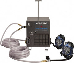 Allegro - Adjustable 5-Point Suspension SAR System - Full Facepiece Headgear, Replacement Lens, Use for Industrial - Exact Tooling