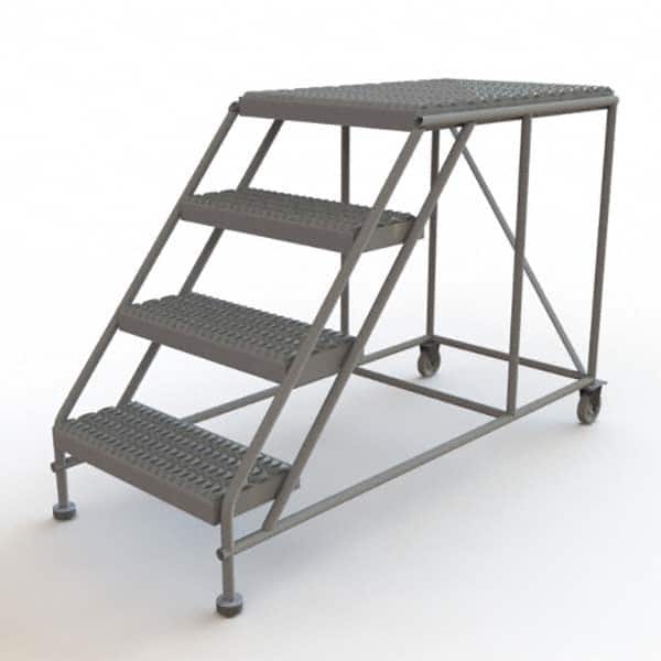 TRI-ARC - Rolling & Wall Mounted Ladders & Platforms Type: Rolling Work Platform Style: Steel Work Platform - Exact Tooling