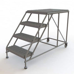TRI-ARC - Rolling & Wall Mounted Ladders & Platforms Type: Rolling Work Platform Style: Steel Work Platform - Exact Tooling